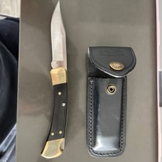 Buck 110 w/ sheath