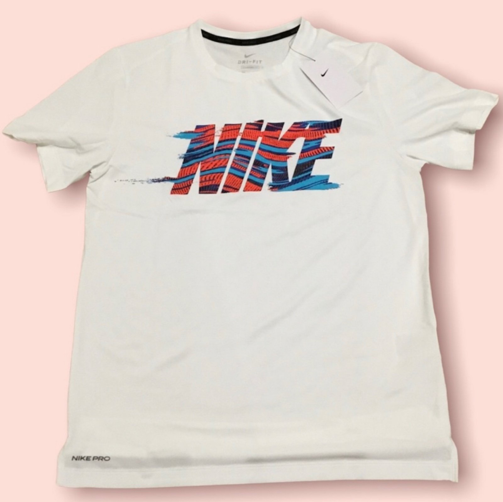 Nike Pro Mens Tee (White)