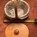 Longaberger Small Basket with lid,,liner ,protector