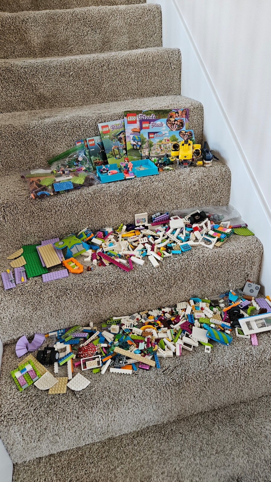 Lego 5 lbs bulk lot friends Disney creator