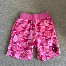 New Camo Pink Bape shorts