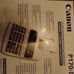 Canon P170-DH 2 color desktop printing calculator