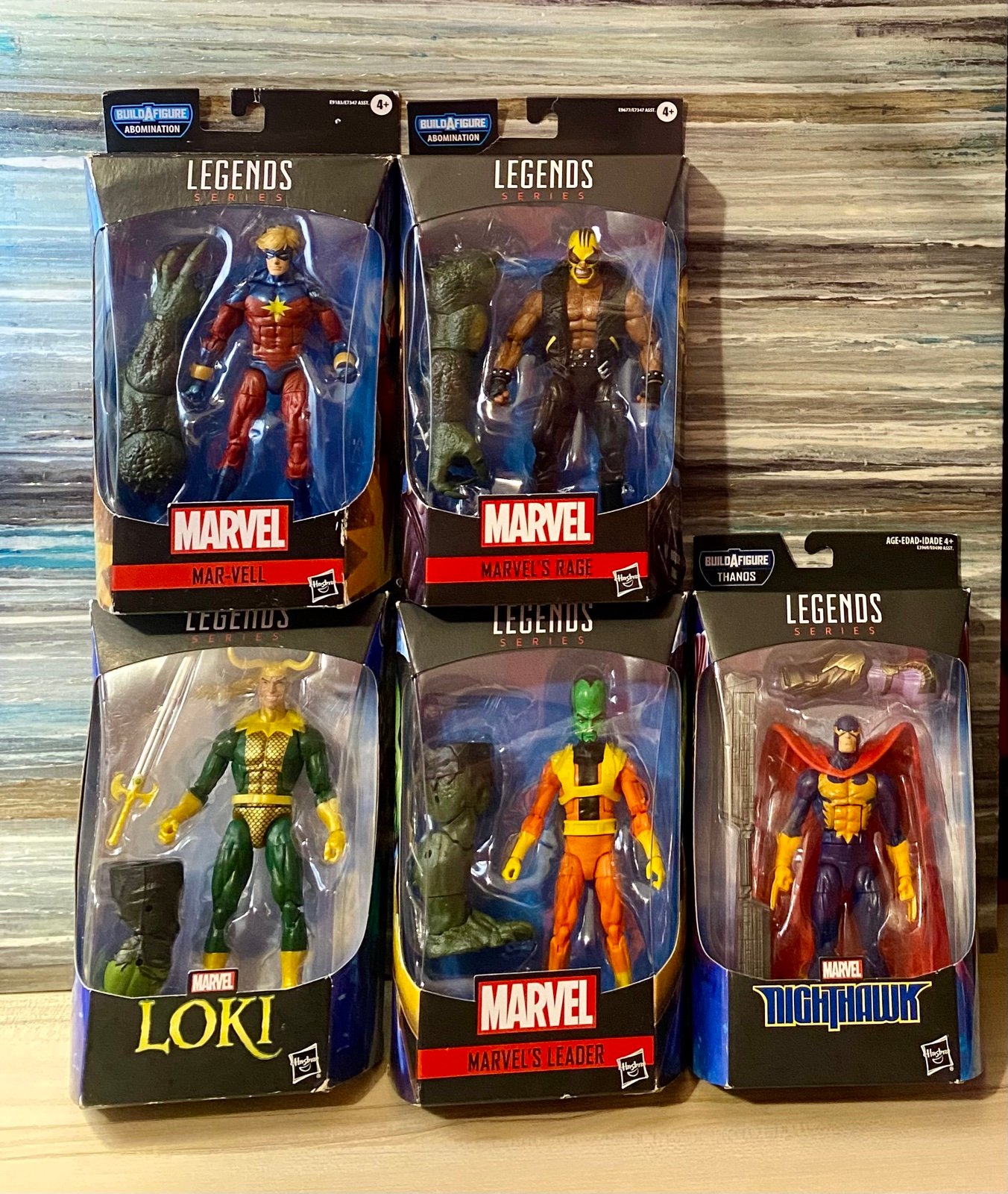 Marvel Legends Build a Figure Lot