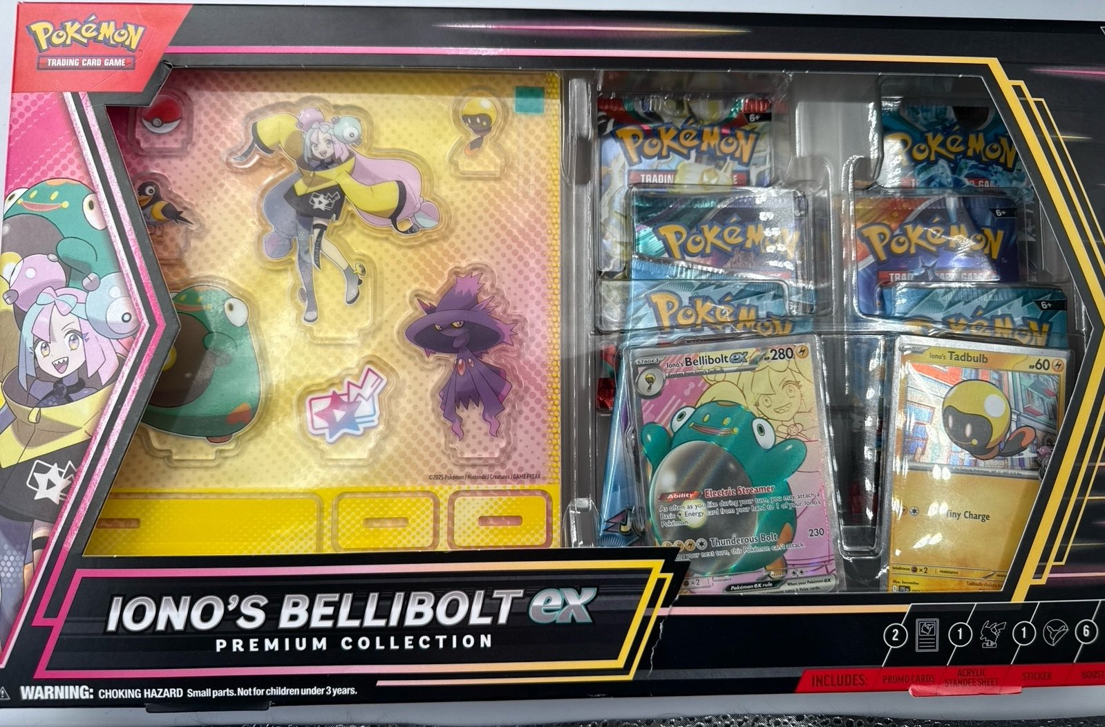 Pokémon TCG: Iono’s Bellibolt ex Premium Collection – Sealed