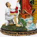 Virgen Guadalupe conJuan Diego 16” 63187