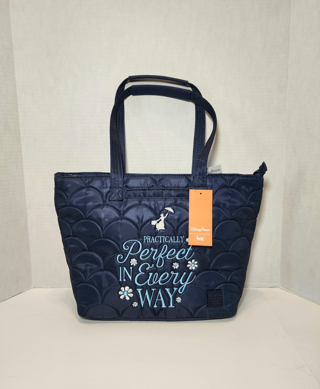 Disney MARY POPPINS PRACTICALLY PERFECT IN EVERY WAY Lug Skyliner Tote Bag - NWT