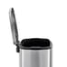 Quality Rectangular Step Garbage Can 3 Piece Combo, 13.2 gal , Two 1.3 gal, S