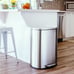 Quality Rectangular Step Garbage Can 3 Piece Combo, 13.2 gal , Two 1.3 gal, S