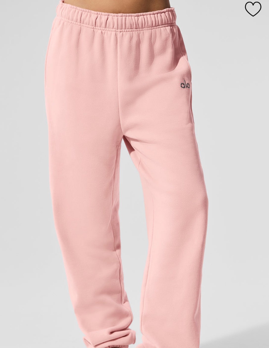 NWT Alo Yoga Accolade Sweatpant Pink Quartz