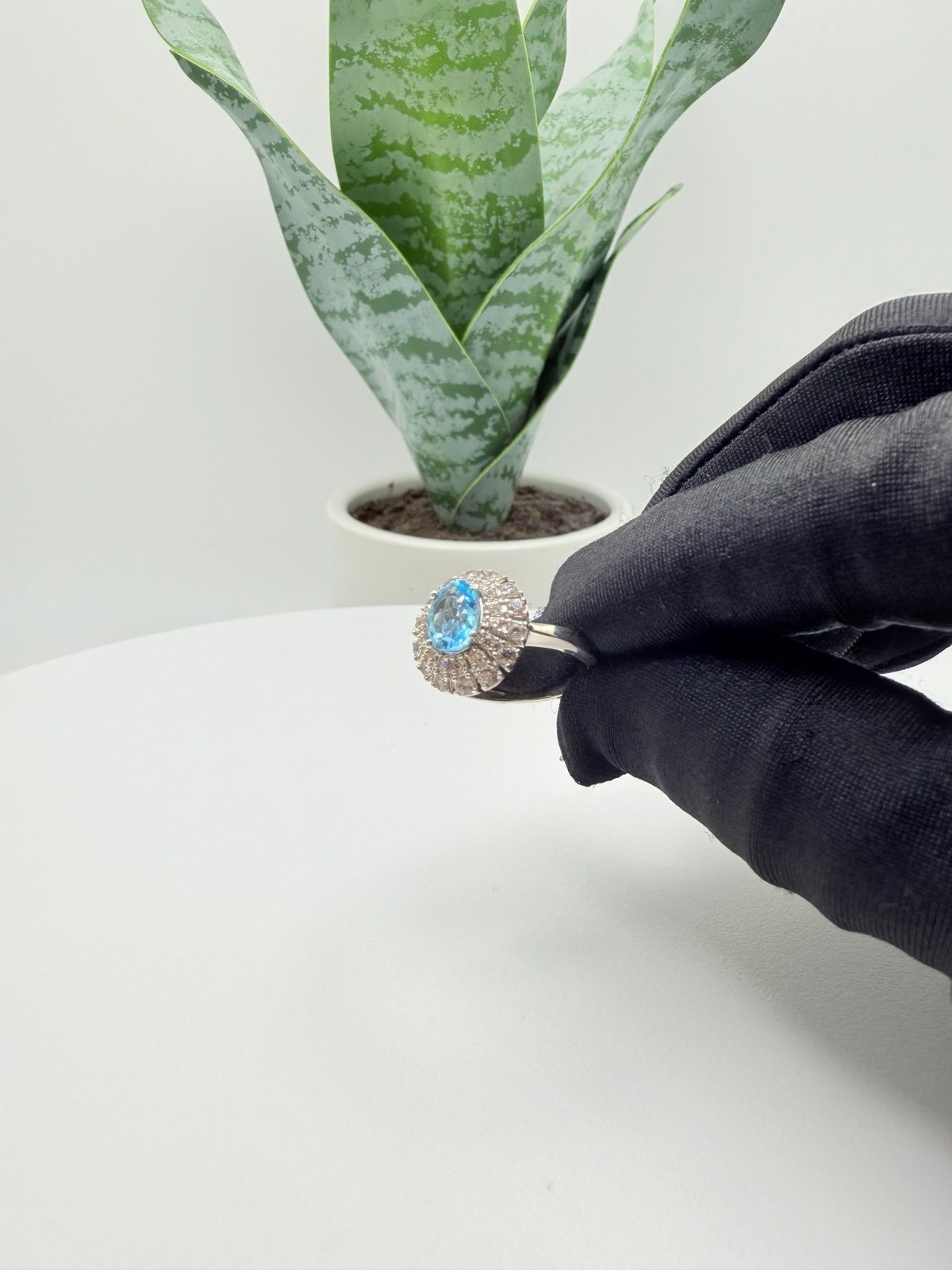 Gemstone Silver Ring