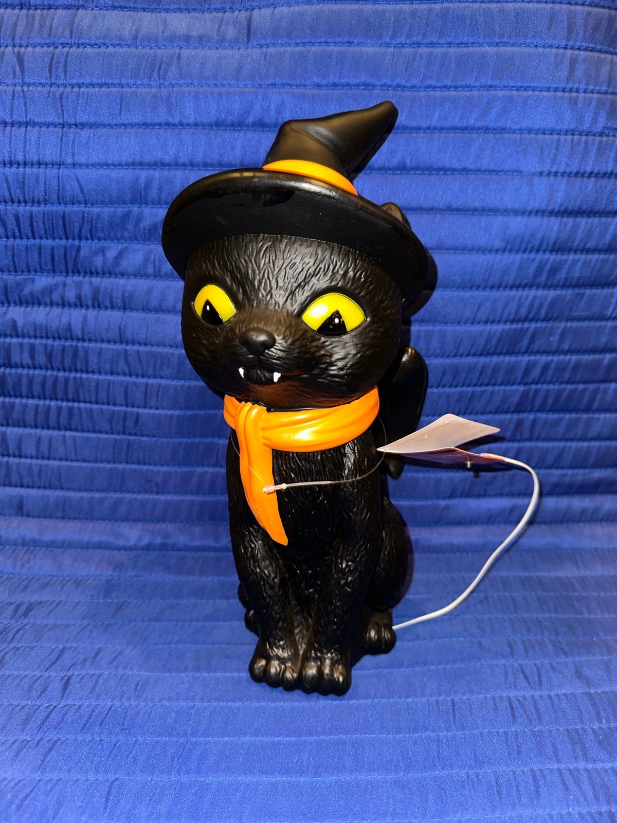 Halloween vampire cat witch kitty blow mold