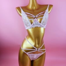 baby pink Lingerie set