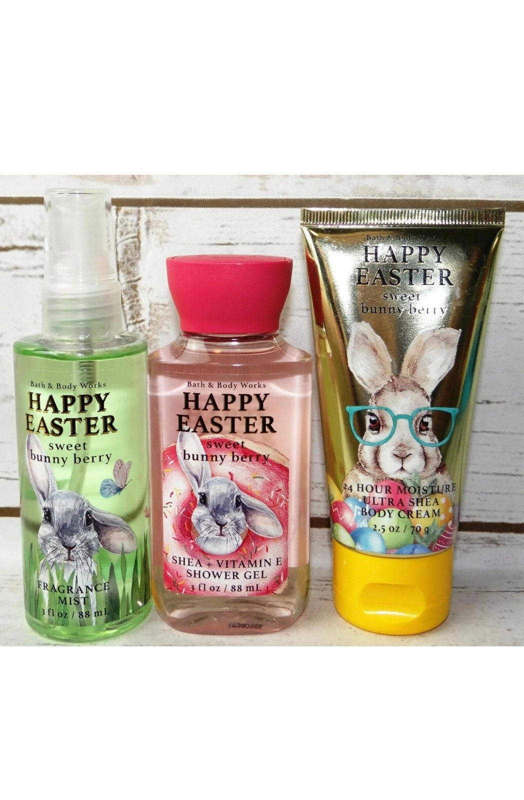 Bath and Body Works Happy Easter body care set