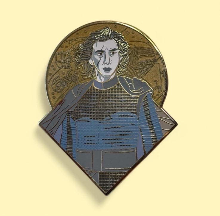 Indyren Star Wars Diamond Series Kylo Ren Ben Solo enamel pin