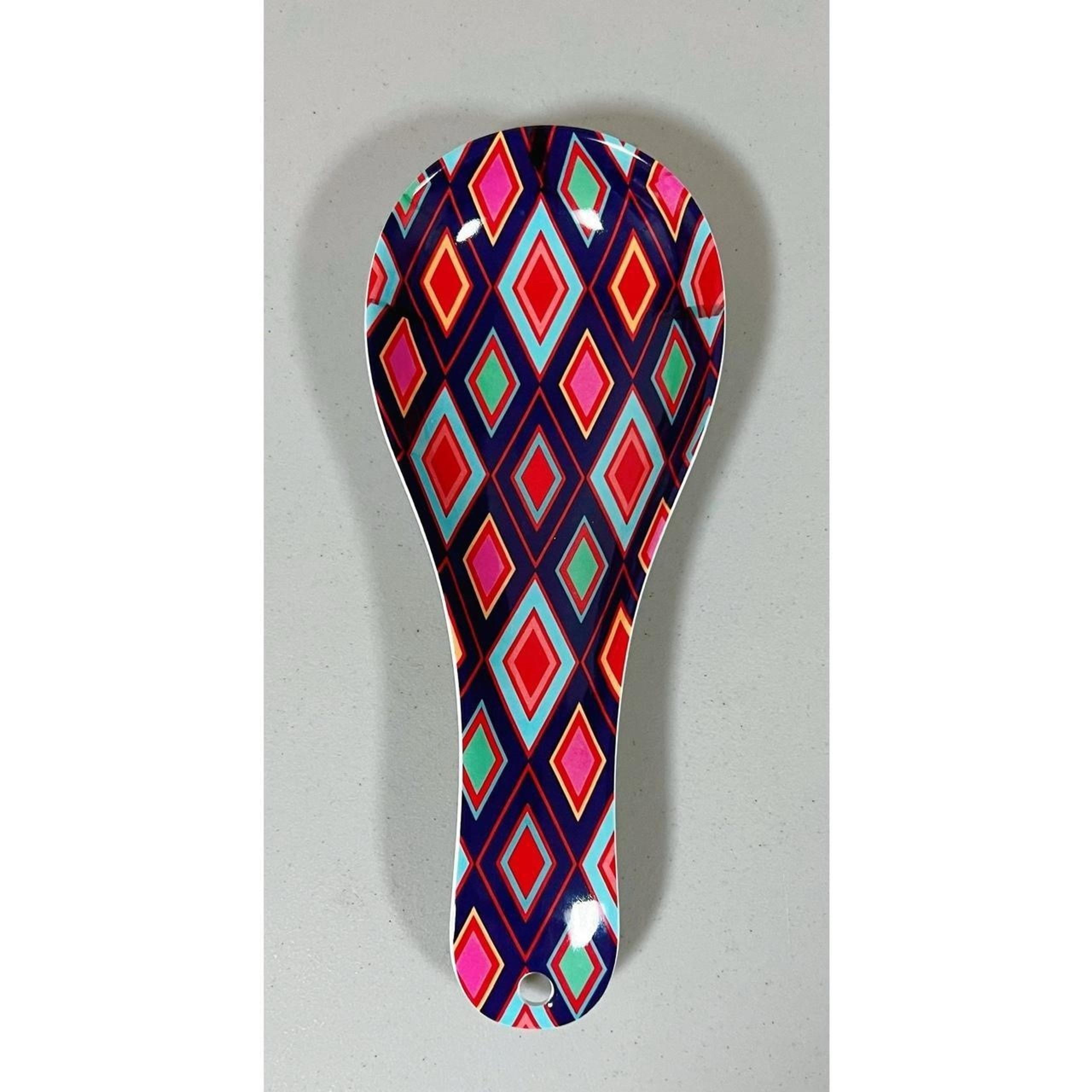 Farberware Diamond Patterned Spoon Rest for Stovetop Counter Kitchen Cooking