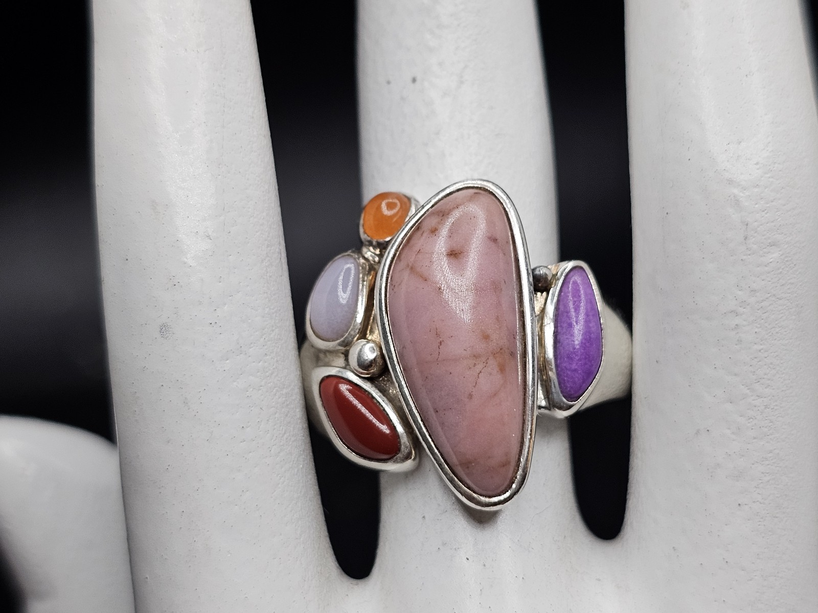 Whitney Kelly Sterling and Stone Ring