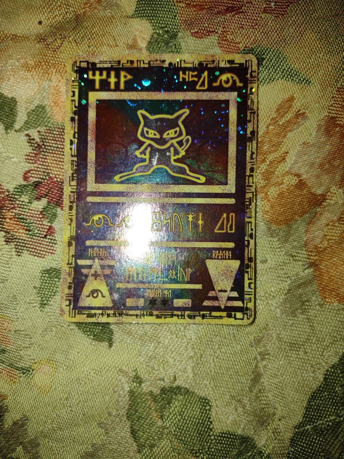 Ancient Mew Pokemon Card Mint Condition