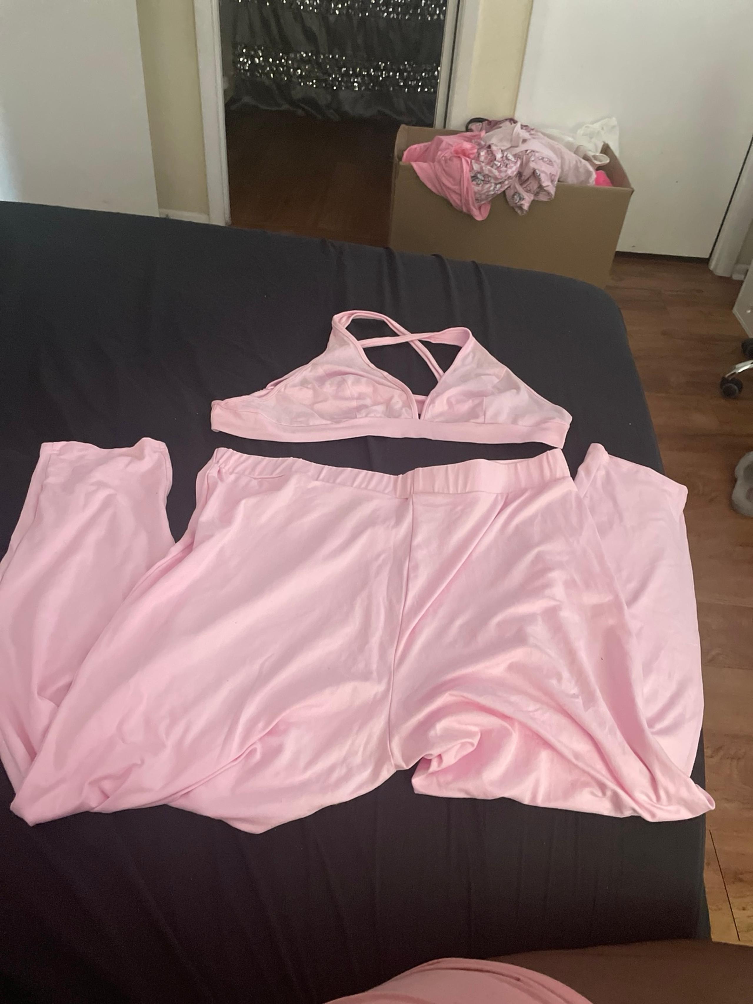 2pc pink gym set
