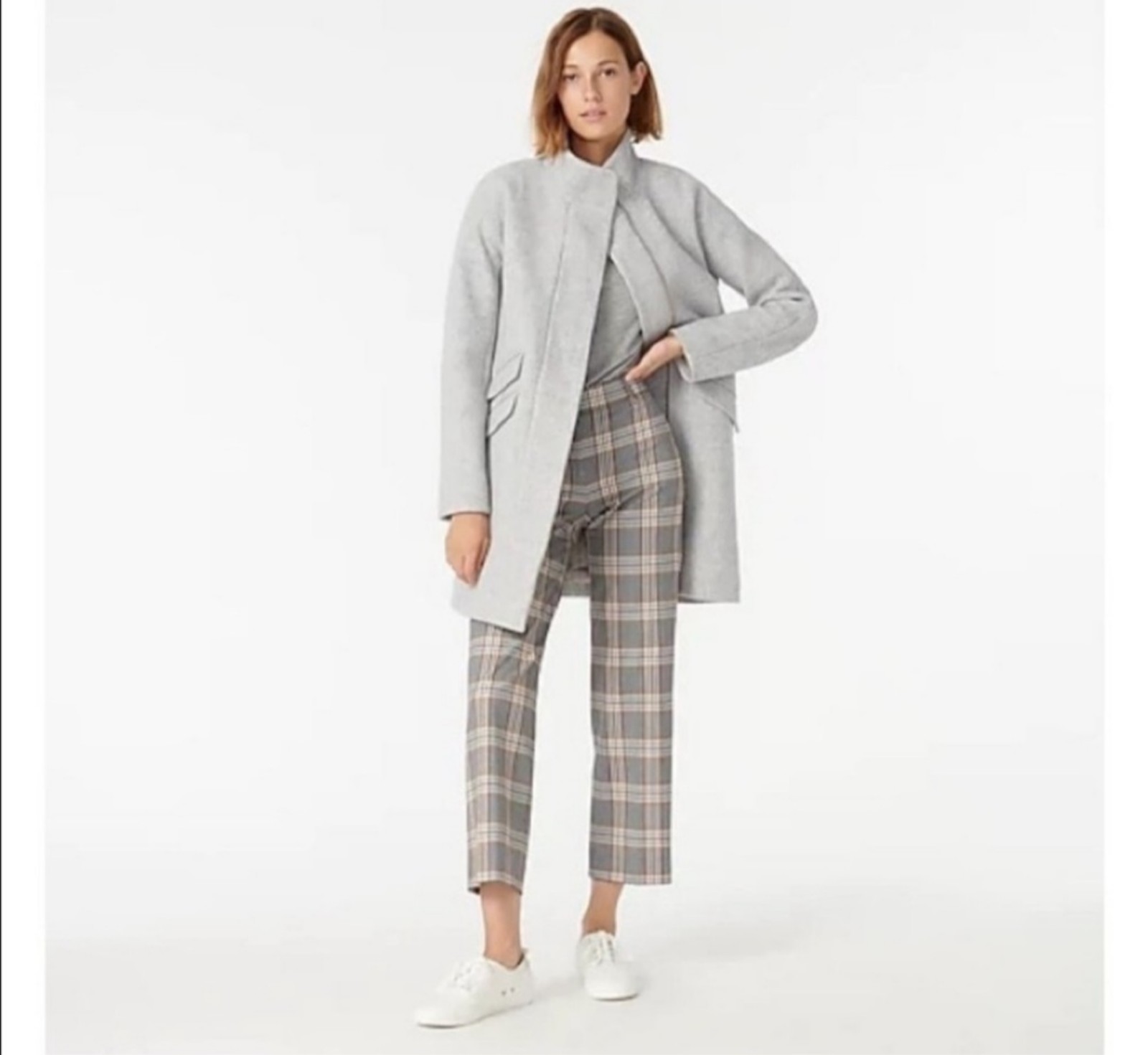 J. Crew Stadium Cloth Cocoon coat NWT