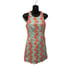 Lilly Pulitzer Orange Teal Crochet Feminine Spring Time Floral Dress Size 2 Barb