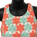 Lilly Pulitzer Orange Teal Crochet Feminine Spring Time Floral Dress Size 2 Barb