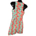 Lilly Pulitzer Orange Teal Crochet Feminine Spring Time Floral Dress Size 2 Barb