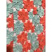 Lilly Pulitzer Orange Teal Crochet Feminine Spring Time Floral Dress Size 2 Barb