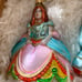 Vintage Kurt Adler Polonaise Cinderella Blown Glass Ornaments 6 Pc Boxed Set