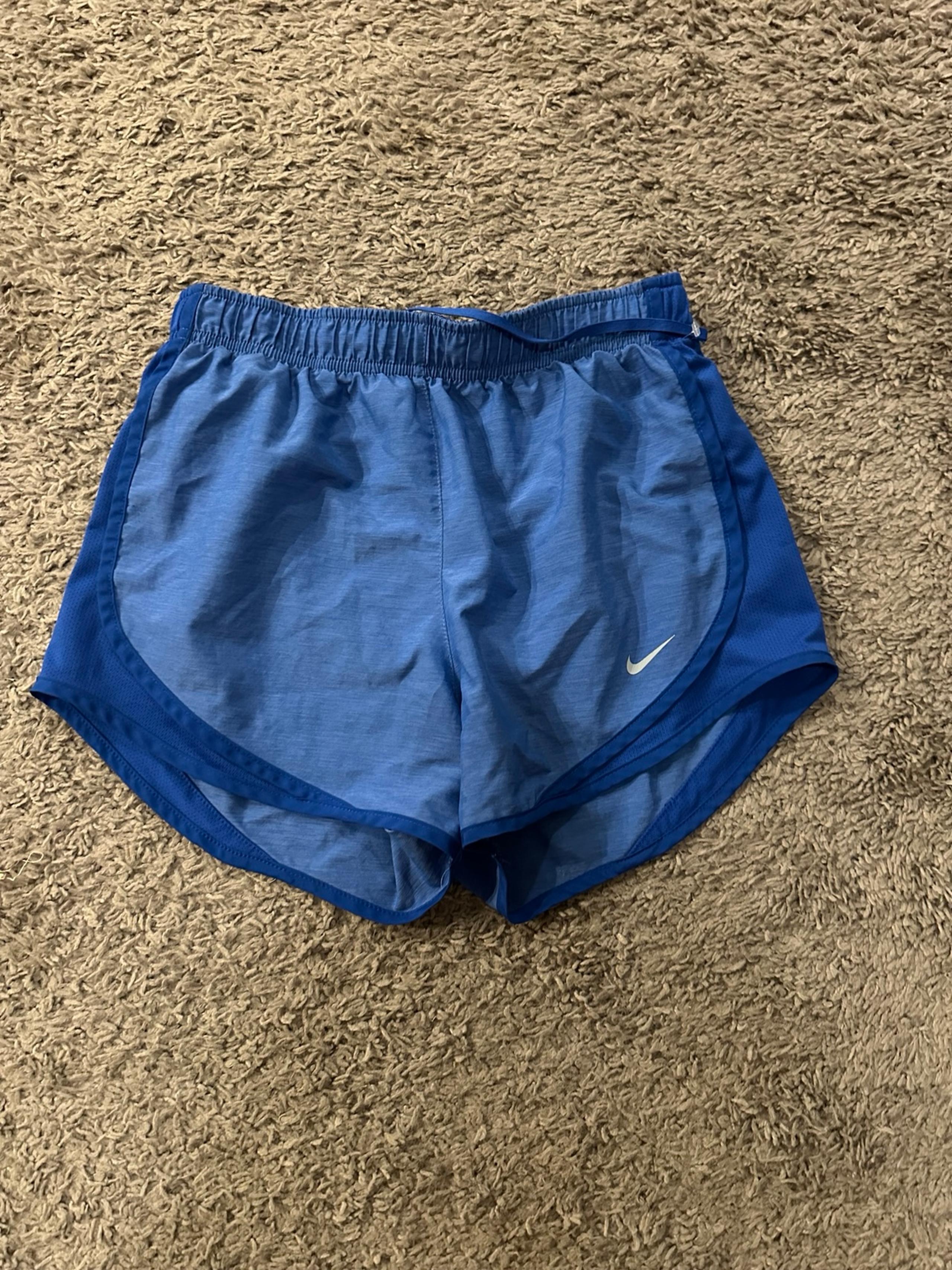 Women’s Nike running Shorts sz small blue athletic shorts