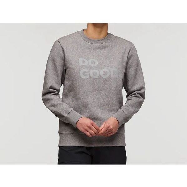 NWOT Cotopaxi Do Good Crewneck Gray Sweatshirt Women's Large