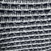 Kinross Cotton White & Navy Lattice Knit Cotton Sweater Size XS retail 265