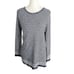Kinross Cotton White & Navy Lattice Knit Cotton Sweater Size XS retail 265