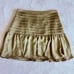 Ramy Brook Irina Flirty pleated Flounce Short Skirt