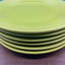 Dinner Plate Fiesta Chartreuse (Intro 1997) by HOMER LAUGHLIN - Set of 6