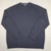 Banana Republic Italian Merino Yarn Baruffa V Neck Sweater Mens XL Black Wool
