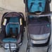 car seat and stroller