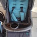 car seat and stroller