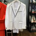 Mens white and black Suit