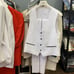 Mens white and black Suit
