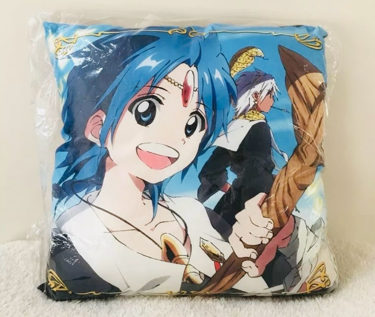 Magi Kingdom Of Magic Officially Licensed Pillow Aladdin Alibaba Ren Japan Anime