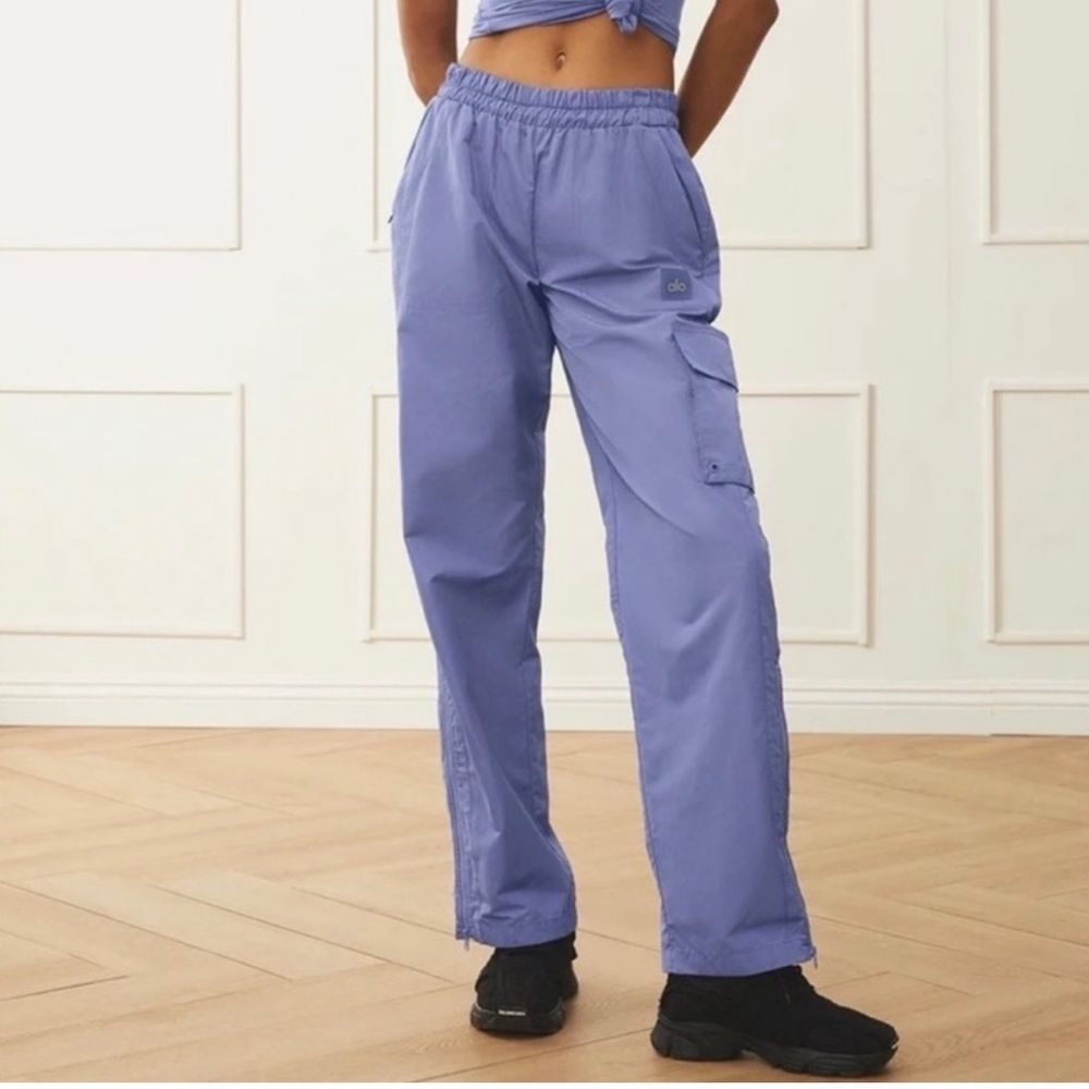 Alo Yoga | International Wide Leg City Pant | Infinity Blue