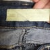 Almost Famous y2k Distressed Whiskered Bootcut Jeans Size 3 Low Rise Dark Wash