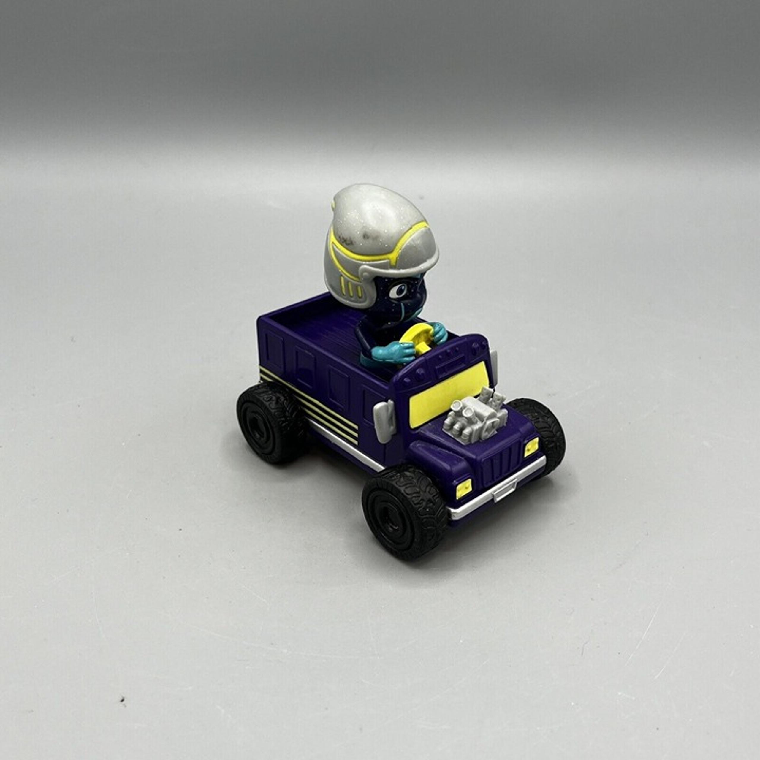 PJ Masks Night Ninja 3.5"x2.5" Mini Purple Bus Vehicle Car Frog Box Just Play