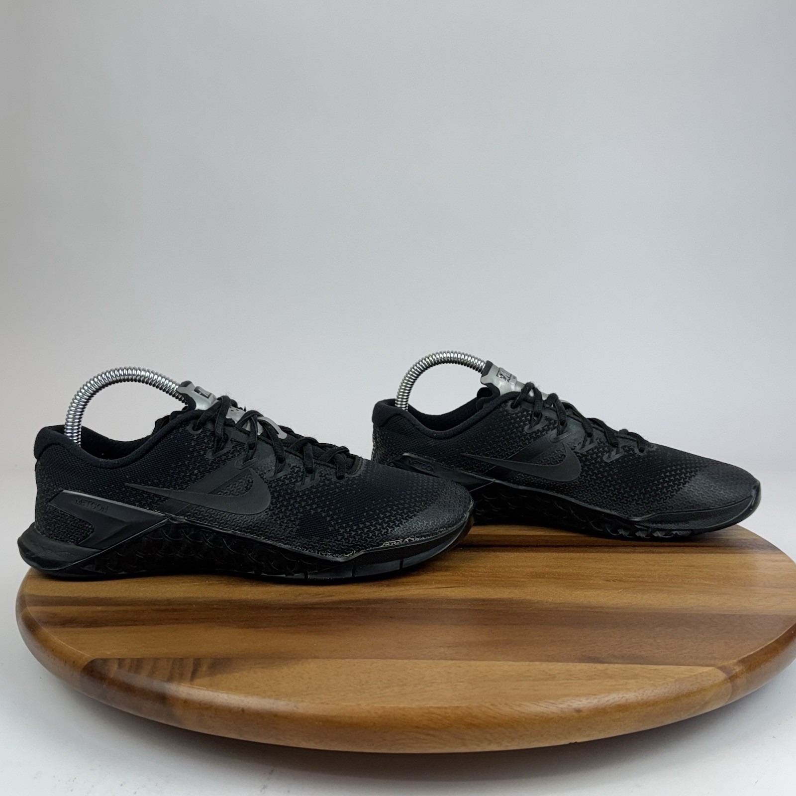Womens Nike Metcon 4 Black Athletic Crossfit Training Sneakers Shoes Size 7.5 M
