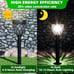 Solar Outdoor Lights, Solar Lights Outdoor Waterproof IP65, Bright Powered