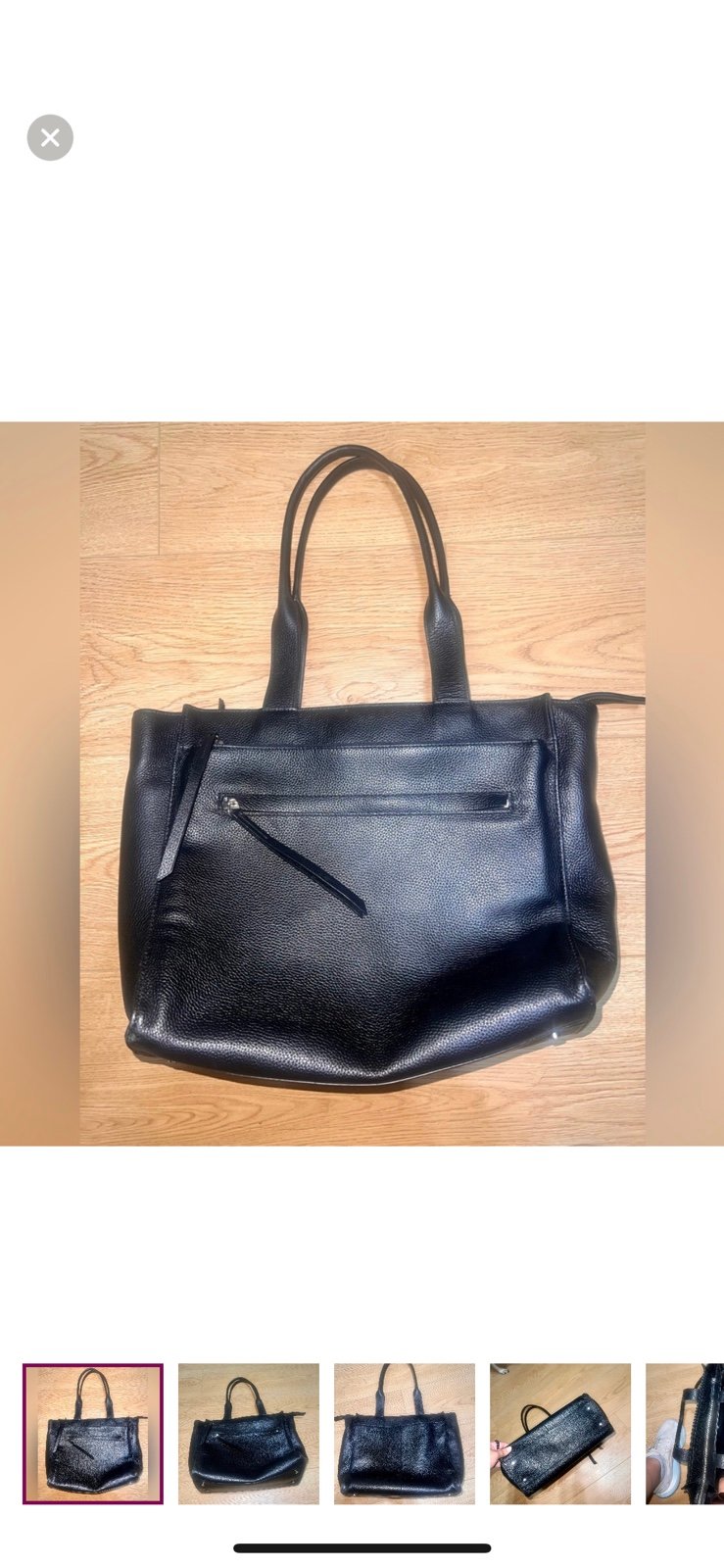 Nordstrom leather tote bag