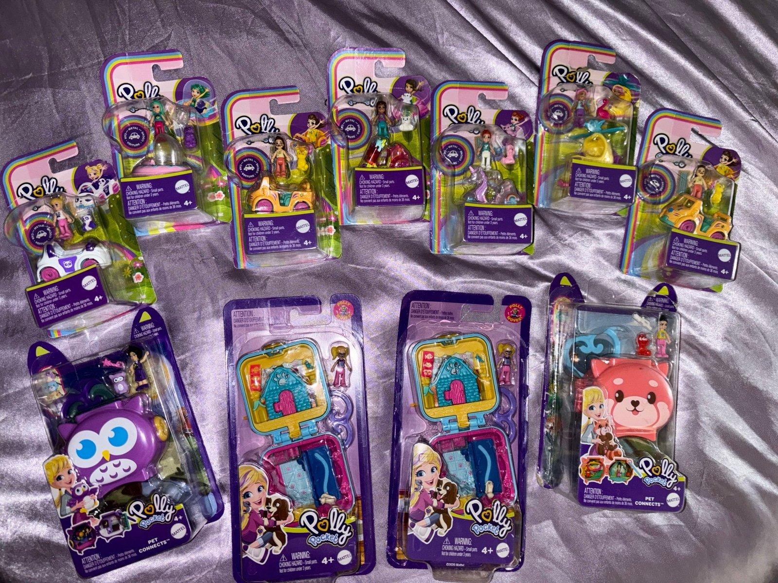 Polly Pocket mixed lot NEW