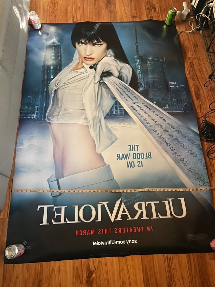 Ultrviolet (2006) Bus Shelter Poster - milla jovovich