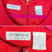 Vintage 90s Liz Claiborne Red Sheath Dress & Blazer Set