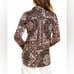 JOHNNY WAS OPHELIA silk top size xl NWT
